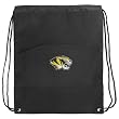 Mizzou Backpack Bag Drawstring Cinch Black University of Missouri Tigers Draw String Back Pack - A Great Gift for Boys Girls Students or Adults!