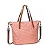 CheekyTummy Baby Diaper Changing Bag - Best Designer Tote Handbag (Orange Chevron)