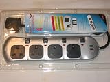Surge Protected 4 Gang Extension Block