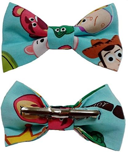 Toy Story Logo Clip on Bow Tie Cotton Polyester