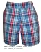 Pacific Apparel Women's Plus Size Plaid Shorts