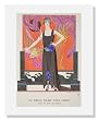 George Barbier, "La Belle Dame sans Merci - Robe du soir, de Worth"