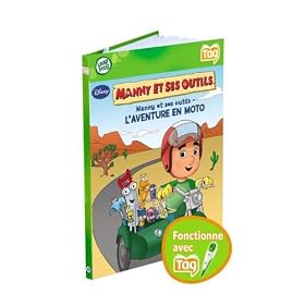 LeapFrog - 80193 - Jeu Educatif Electronique - Tag - Livre - Manny et ses Outils - Disney