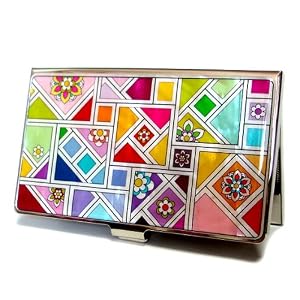 Jogakbo patchwork business card holder Jogakbo patchwork business card holder