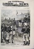 1882 British Troops Cairo Ladies Harem Review Sketch