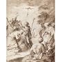 Hans von Aachen (The Baptism of Christ) Art Poster Print - 11x17
