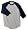 grey heather-navy blue