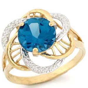 blue zircon gems