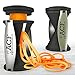 Amazing Core Fitness ACF Spiralizer - Vegetable Spiral Slicer - Pasta Maker -Hand Held w/Cleaning Brush