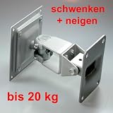 LCD TFT TV Wandhalterung Wandhalter 20 kg VESA 75 100