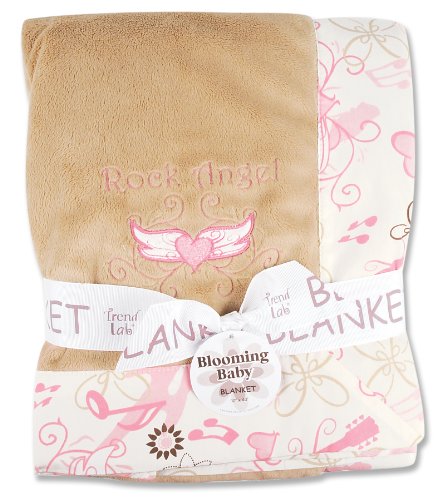Trend Lab Framed Receiving Blanket - Rock Angel product image