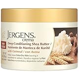 (2 Pack) Jergens Deep-Conditioning Shea Butter with Oatmeal 8 oz each