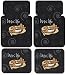 Max & Lucy Lovin' Life Dog - 4-Piece Front & Rear Floor Mat Set