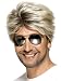 Short blond wig for men
