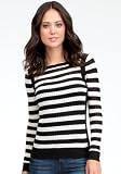 bebe Boatneck Pointelle Stripe Tee 51izMXb71yL. SL160 bebe Boatneck Pointelle Stripe Tee