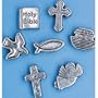 Metallic Christian Symbols, 10-12mm (Bag of 200)