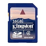 Kingston 16 GB Class 4 SDHC Flash Memory Card SD4/16GBET [Amazon Frustration-Free Packaging]