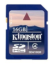 Kingston 16 GB Class 4 SDHC Flash Memory Card SD4/16GBET [Amazon Frustration-Free Packaging]
