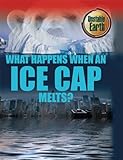 What happens when an ice cap melts?