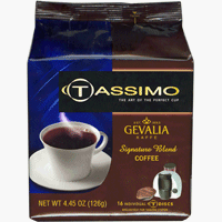 Braun 01319 Tassimo Signature Blend Regular Coffee Pods, 16 Pack by Braun