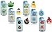 Angry Birds Mini Glass Figurines - 6 Pack Set