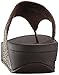 Fitflop Women's Lulu Superglitz Textile Sandal,Copper,6 M US