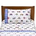 Olive Kids Trains Planes and Trucks Sheet Set