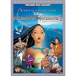 Pocahontas Two-Movie Special Edition (Pocahontas / Pocahontas II: Journey To A New World) (Three-Disc Blu-ray/DVD Combo in DVD Packaging)