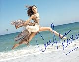 Coco Rocha Autographed Signed 8x10 Jumping Photo UACC