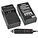 Insten NP-FH50 Battery Charger Compatible with Sony DCR-SX40 SX41 SX60