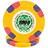 James Bond Casino de Isthmus PAULSON CHIP $1000