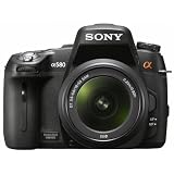 Sony DSLR-A580L SLR-Digitalkamera (16 Megapixel, Live View, Full HD, 3D Sweep Panorama) Kit inkl. 18-55 mm Objektivvon "Sony"