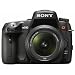 Sony DSLR-A580L SLR-Digitalkamera (16 Megapixel, Live View, Full HD, 3D Sweep Panorama) Kit inkl. 18-55 mm Objektiv