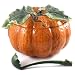 Lg. Pumpkin Soup Tureen Collectible Vegetable Ceramic Glass Container