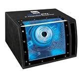 Dual SBP8A 160 Watts Single 8-Inch Amplified Bandpass (Black)