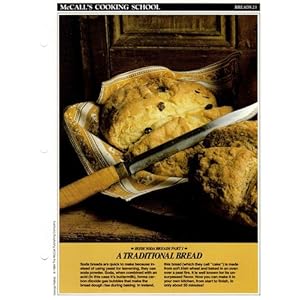 McCall's Cooking School Recipe Card (Breads 23 - Irish Soda Bread) (Replacement Recipage / Recipe Card For 3-Ring Binders) Marianne Langan and Lucy Wing