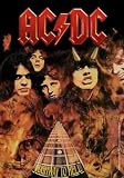 AC/DC Highway to Hell / Flames Posterflagge - AC/DC