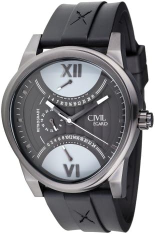 Egard Watches Men's Civil Fortitude Gunmetal