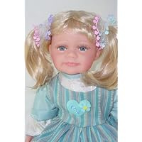 24 Vinyl Collectable Toddler Girl Doll - Blonde