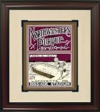Purdue Boilermakers vs Northwestern Wildcats Vintage Program Art (Framed) - 1927