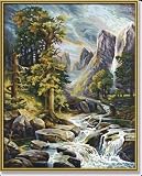 Schipper 609130430 - Malen nach Zahlen - Im Hochgebirge, 40x50 cm