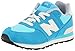 New Balance KL574 Lace-Up Pre Pennant Running Shoe (Little Kid)