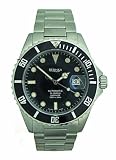Bernex Swiss Made Divers 300m Automatic Stainless Steel, Black dial, Sapphire glass, Bracelet Wrist Watch