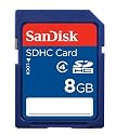 SanDisk 8 GB Class 4 SDHC Flash Memory Card SDSDB-8192-A11