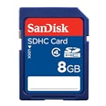 SanDisk 8 GB Class 4 SDHC Flash Memory Card SDSDB-8192-A11