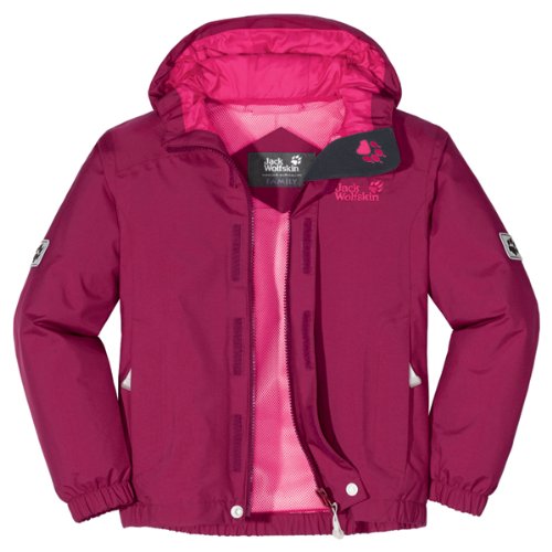 Jack Wolfskin Girls Highland Regenjacke