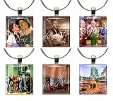 Spectacular THE WIZARD OF OZ ~ Wine Glass Charms/Markers ~ Stemware Charms/Markers ~ Set of Six (6) Set #2