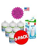 (6-Pack) Maytag UKF1002AXX Compatible Refrigerator Water and Ice Filter