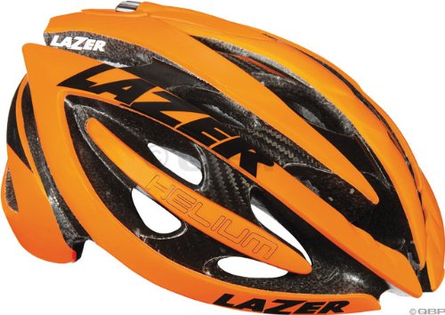Lazer Helium Helmet: Flash Orange; MD