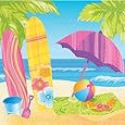 Surfs Up Lunch Napkins 16ct